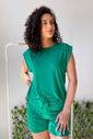 Conjunto Feminino  Manga Muscle em Viscolycra