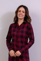 Chemise Feminina em Suede