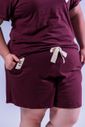 Pijama Feminino Plus Size em Algodão Detalhe Coração 