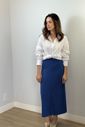 Saia Modelo Midi em Moletinho