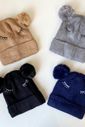 Touca Gorro Tricot Forrado Adulto e Infantil