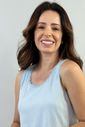  Pijama Regata com Detalhes em Renda e Bermudao Familia Listrada em Algodão