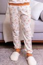 Pijama Infantil Unissex em Algodão Punho Pelúciado 