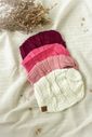 Touca Gorro Tricot Forrado Adulto e Infantil