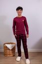 Pijama Infantil Xadrez em Suede