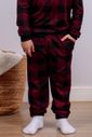 Pijama Infantil Xadrez em Suede
