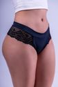 Calcinha Fio Duplo Lateral em Renda 