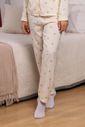 Pijama Americano Estampado em Viscose