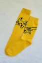 Meia Cano Alto Estampada Infantil