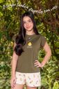 Pijama Feminino em Algodão