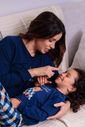 Pijama Infantil em Suede Canelado 