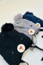 Touca Gorro Tricot Forrado Adulto e Infantil