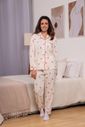 Pijama Americano Estampado em Viscose