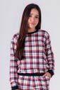 Pijama Infantil Xadrez em Suede