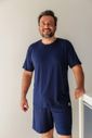 Pijama Masculino Basico em Viscolycra  