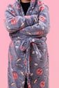 Roupão  Infantil Unissex de Fleece 