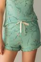 Pijama Feminino Canelado em Suede