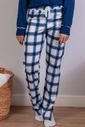 Pijama Feminino em Algodão com Detalhe em Renda de Poliamida 