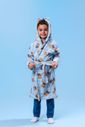 Roupão  Infantil Unissex de Fleece 