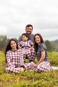Pijama Infantil Xadrez em Suede