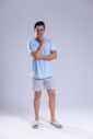 Pijama Masculino Plus Size em Algodao