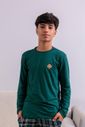 Pijama Infantil Xadrez em Suede