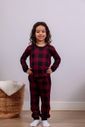 Pijama Infantil Xadrez em Suede