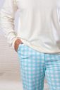 Pijama Masculino Longo em Algodão 