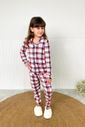 Pijama Americano Infantil Unisesex em Suede