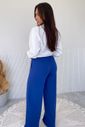 Calça  Wide Leg em  Moletinho 