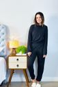 Pijama de Inverno Feminino em Suede