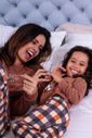 Pijama Infantil em Suede Canelado 