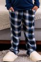 Pijama Infantil Xadrez em Suede