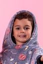  Poncho com Gorro Unissex