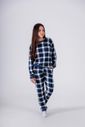 Pijama Infantil Xadrez em Suede
