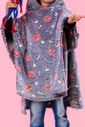  Poncho com Gorro Unissex