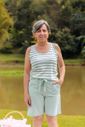 Conjunto Regata e Bermudao em Algodão