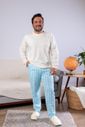 Pijama Masculino Longo em Algodão 