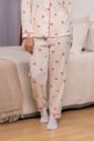 Pijama Americano Estampado em Viscose
