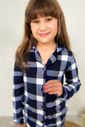 Pijama Americano Infantil Unisesex em Suede