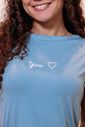 Pijama Feminino You Regata Japonesa em Viscolycra