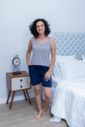 Conjunto Regata e Bermudao em Algodão
