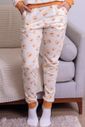 Pijama Longo Feminino Adulto em Algodão 
