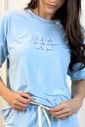 Pijama Feminino em Suede