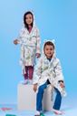 Roupão  Infantil Unissex de Fleece 