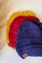 Touca Gorro Tricot Forrado Adulto e Infantil
