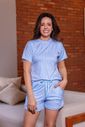 Pijama Feminino em Suede