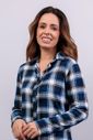 Chemise Feminina em Suede