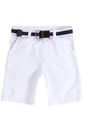 Bermuda Infantil Menino Milon Branco Bermuda Infantil Menino Milon Branco