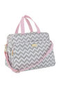 Kit Bolsas Maternidade Grande e Média Plike Baby Chevron
